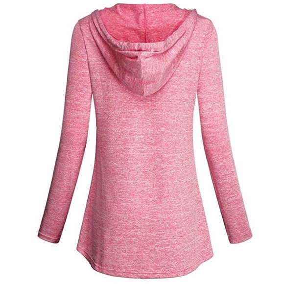 Kimmery Women’s Long Sleeve Cowl Collar Pullover - Picture 2 of 3